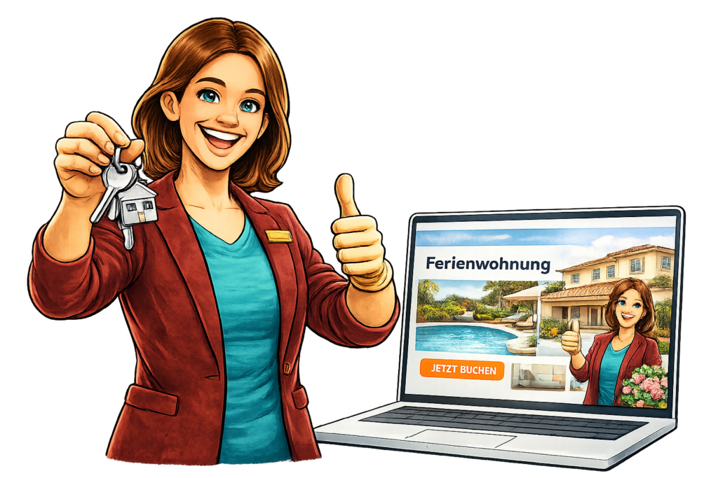Website für Ferienwohnung