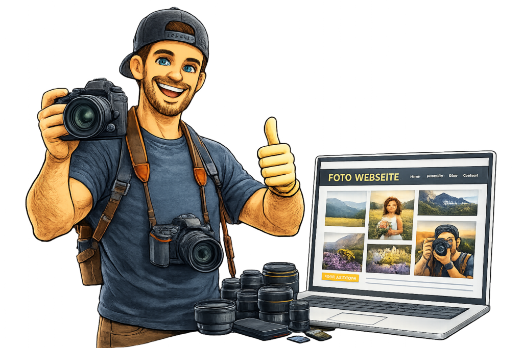 Website für Fotographen