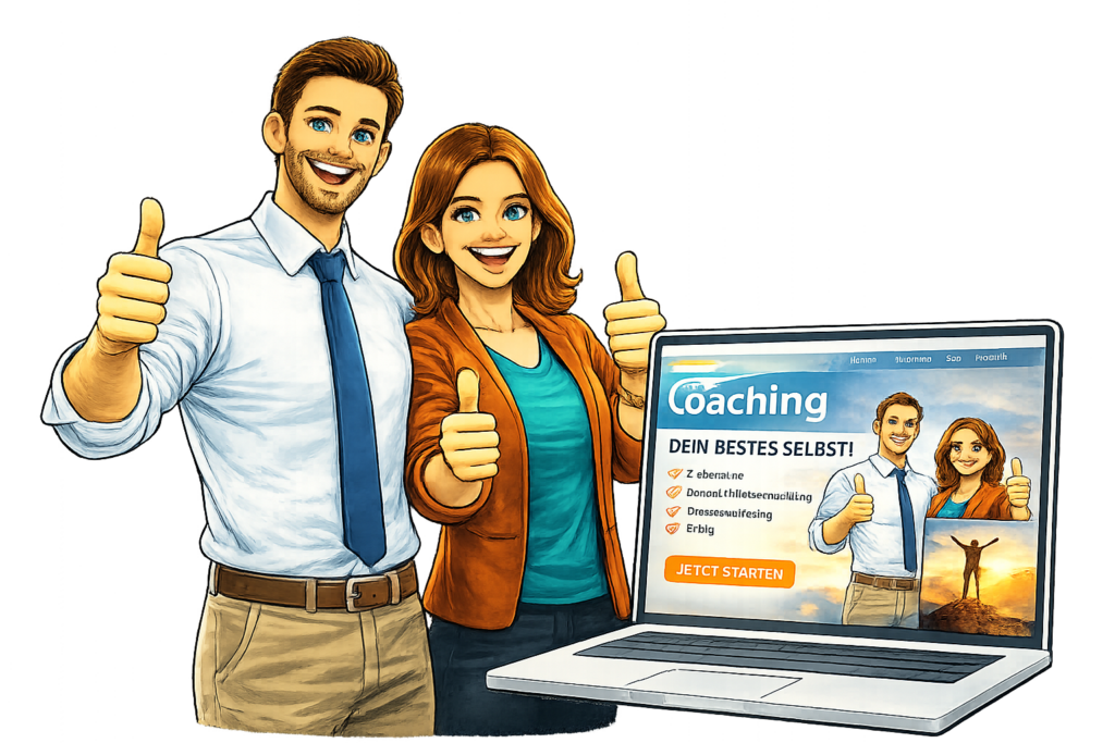 Website für Coaches